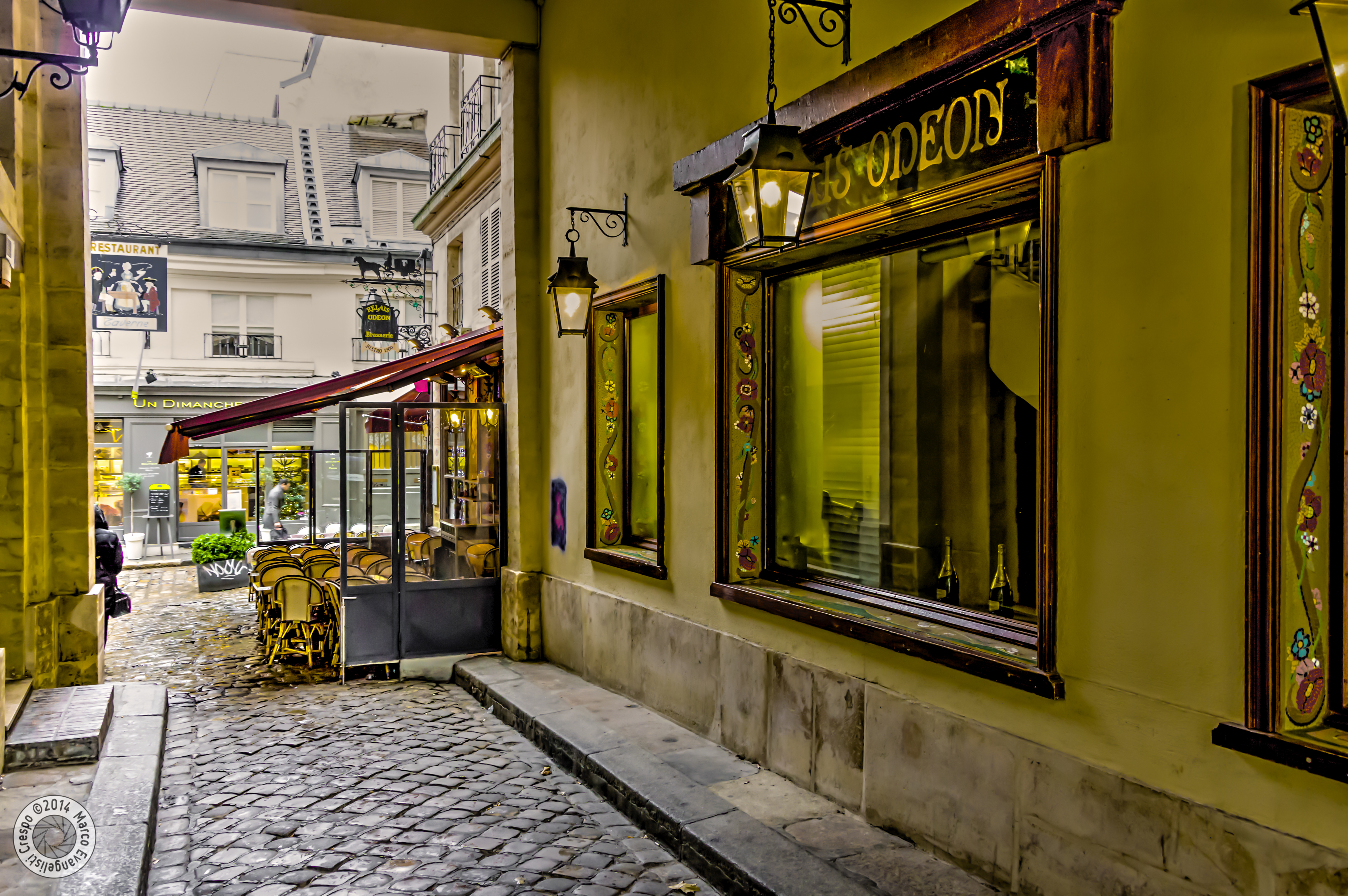 Wallpaper, Paris, restaurant, cafe, HDR, odeon, brasserie, boulevardsaintgermain 4000x2660