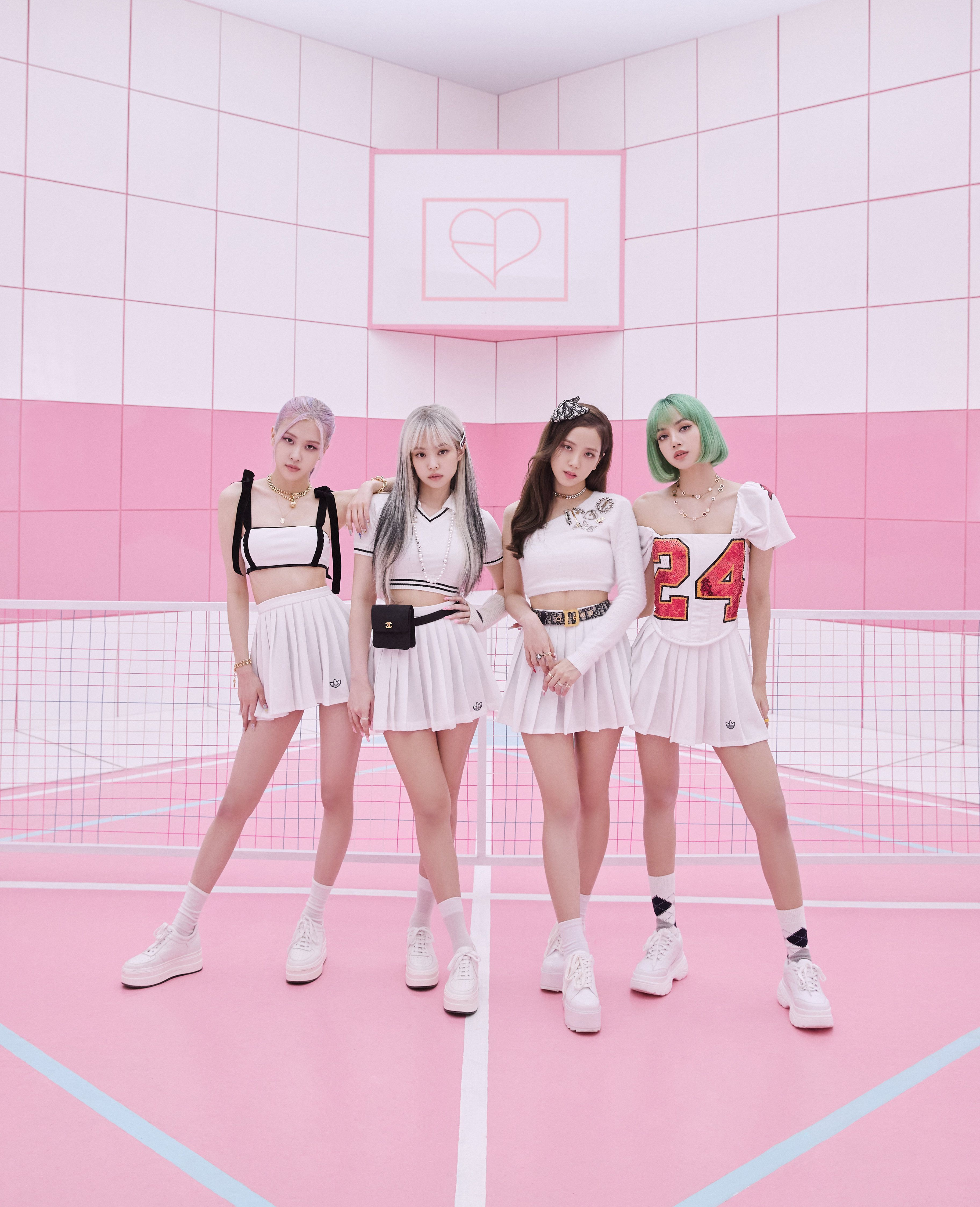 Ice Cream Wallpaper 4K, Jisoo, Jennie, Rose