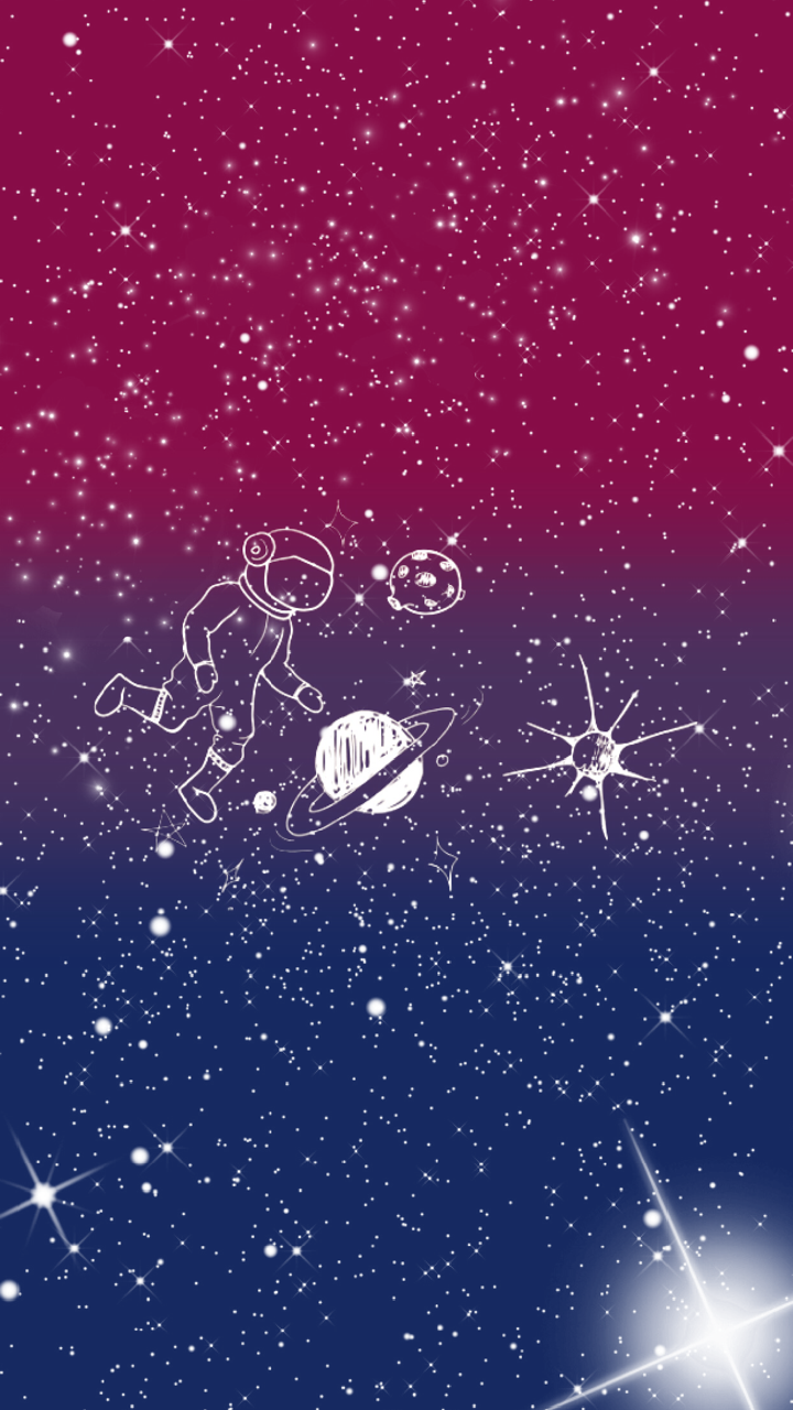 Aesthetic Bisexual Background