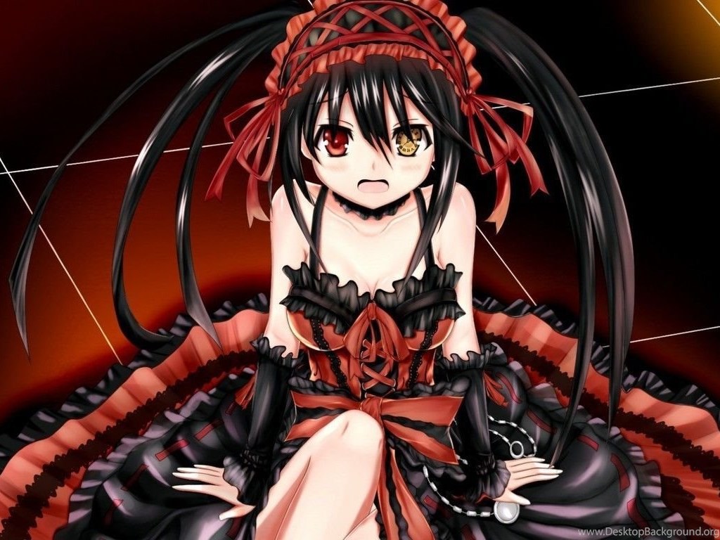Kurumi Tokisaki Date A Live Wallpaper Anime Wallpaper Desktop Background