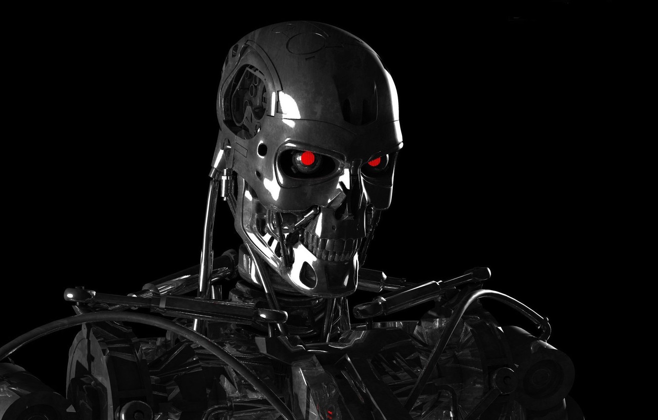 Wallpaper robot, terminator, cyborg image for desktop, section фильмы