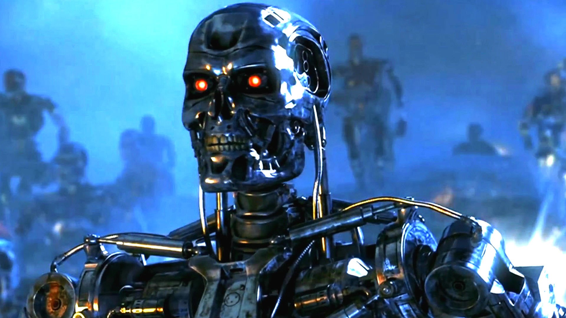 terminator, Genisys, Sci fi, Action, Robot, Cyborg, Futuristic, Genisis, Adventure, 1genisys, Warrior Wallpaper HD / Desktop and Mobile Background