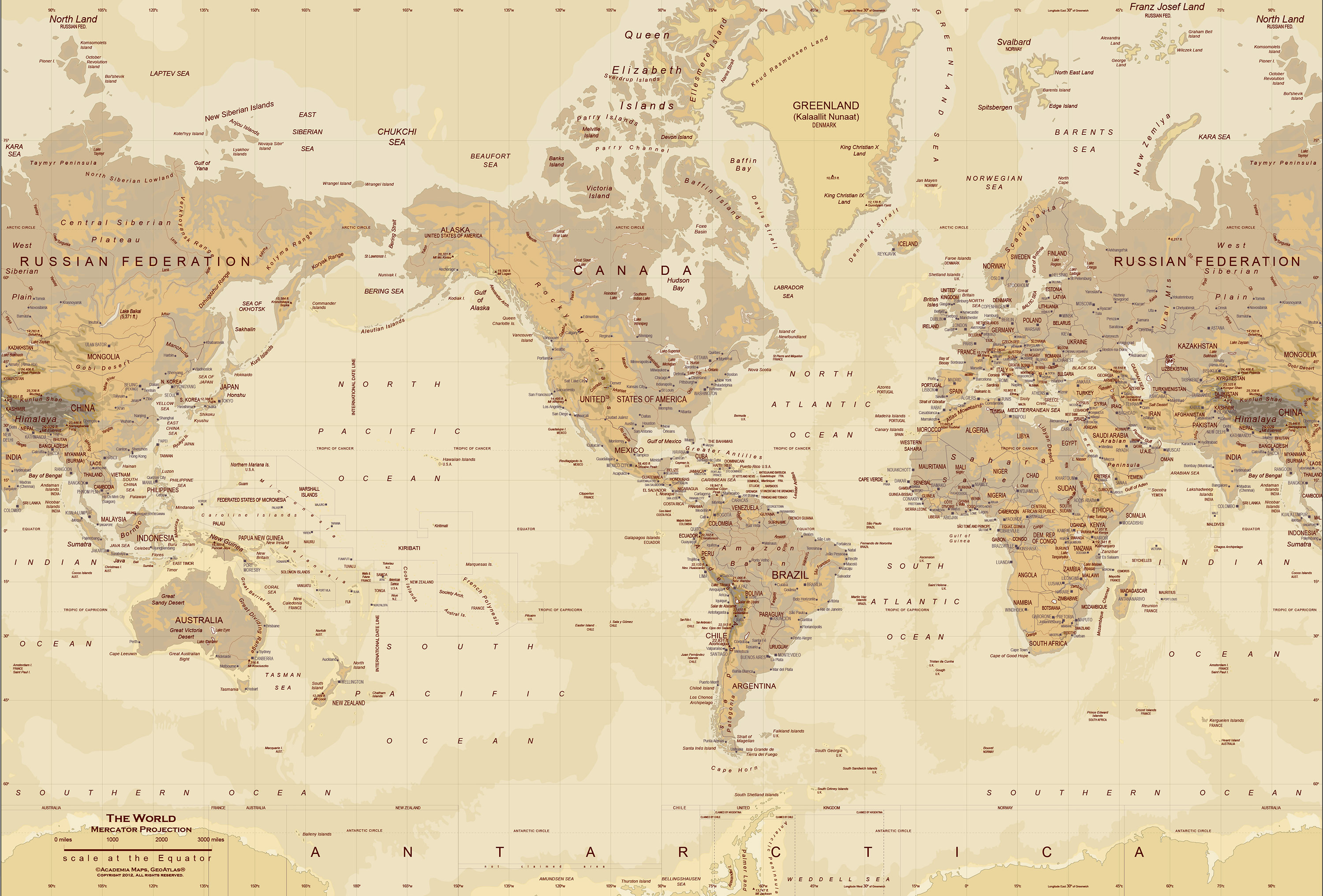 Free Download Antique Map Background