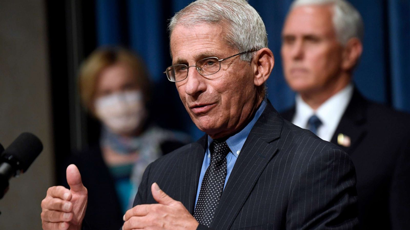 Dr. Fauci: Wear Goggles Or Eye Shields To Prevent Spread Of COVID 19; Flu Vaccine A Must