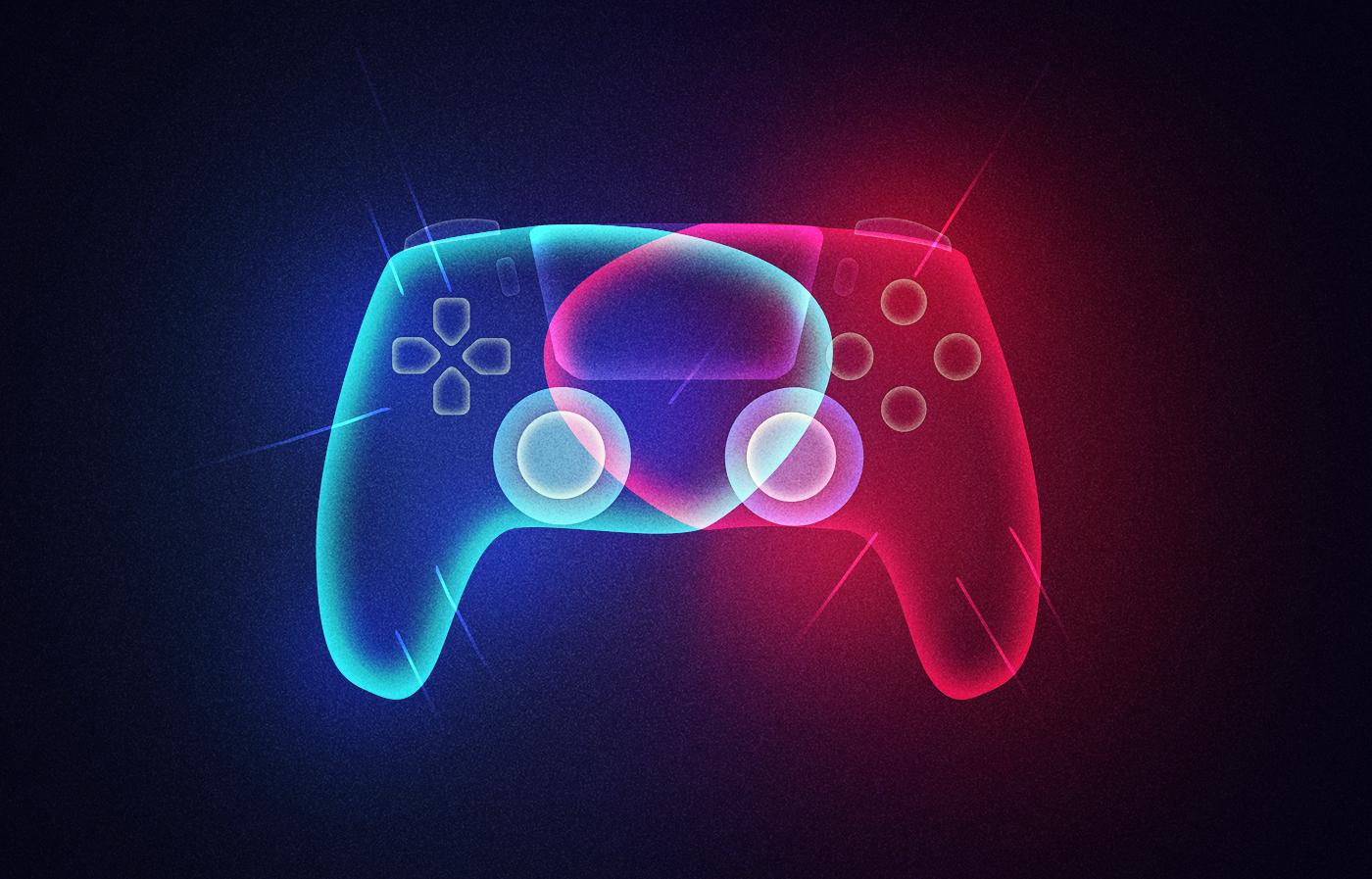 ps5 Glowing. Playstation controller, Glow, Setup