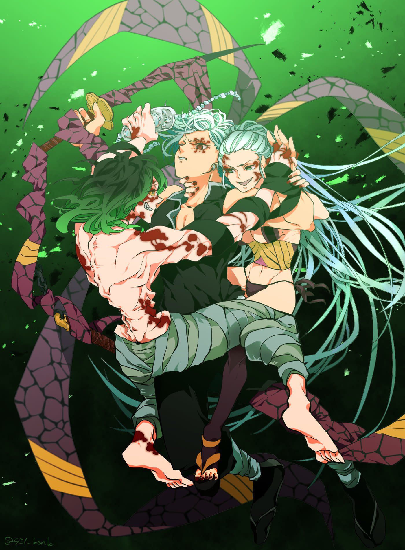 Tengen vs Upper Moon 6. Anime demon, Anime, Slayer anime