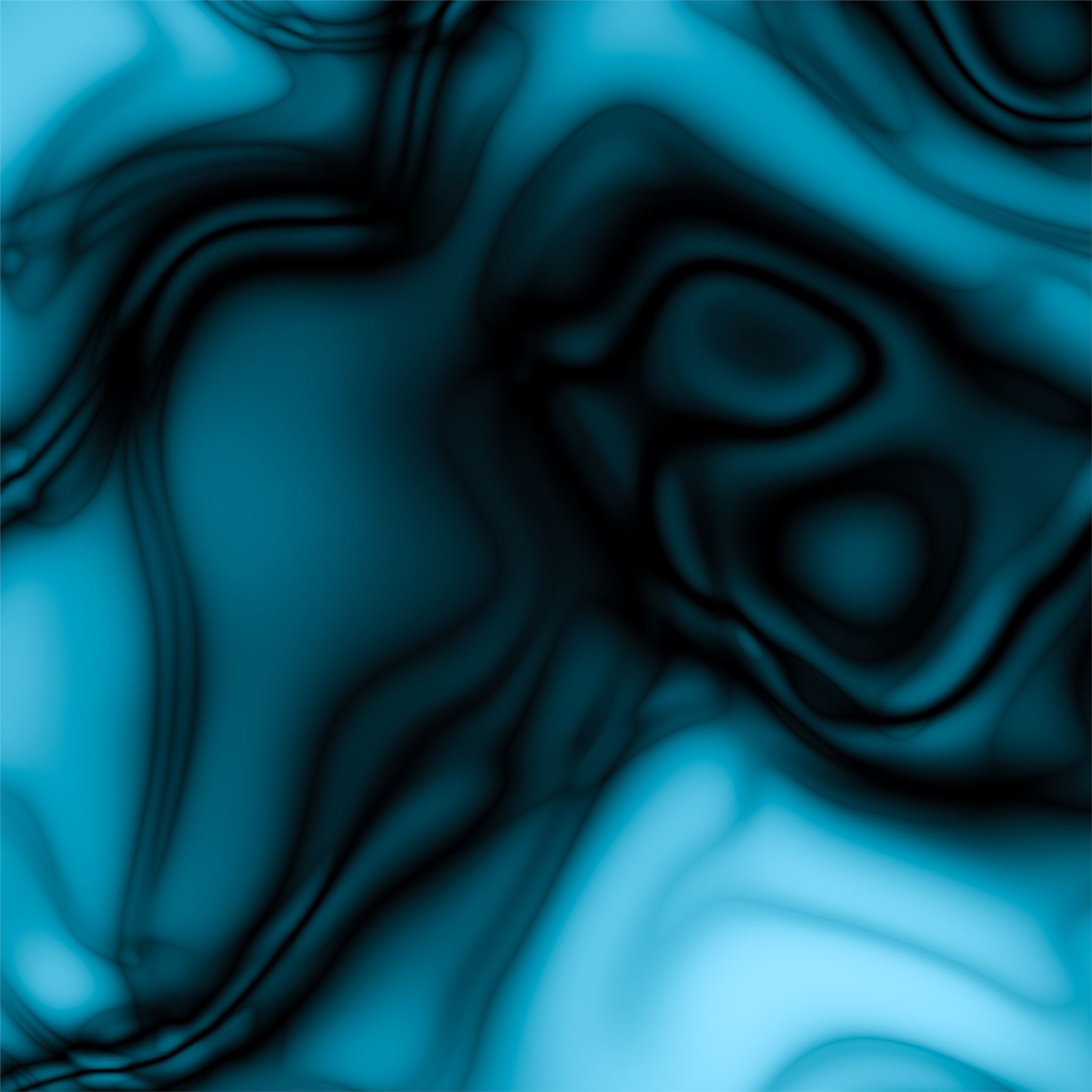 blue black matter abstract 8k iPad Air Wallpaper Free Download