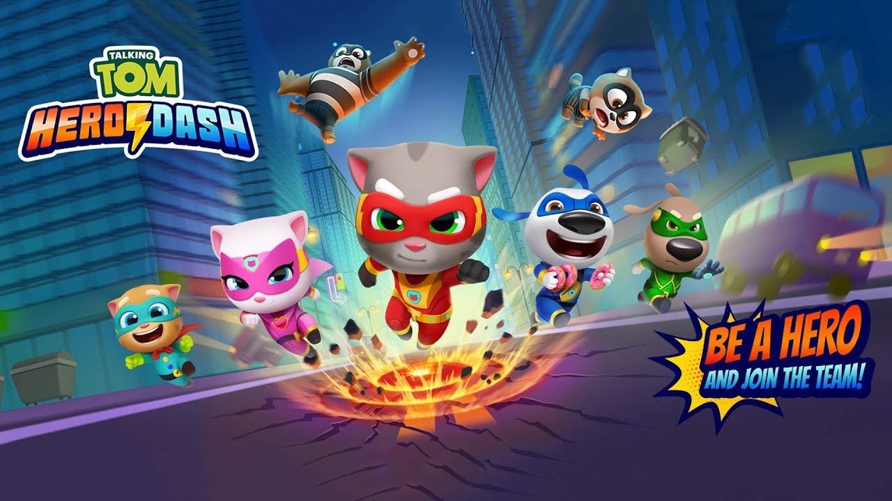 HIGHEST SCORE EVER. TALKING TOM HERO DASH. FUNNY GAMEPLAY. Talking tom, News games, Dash