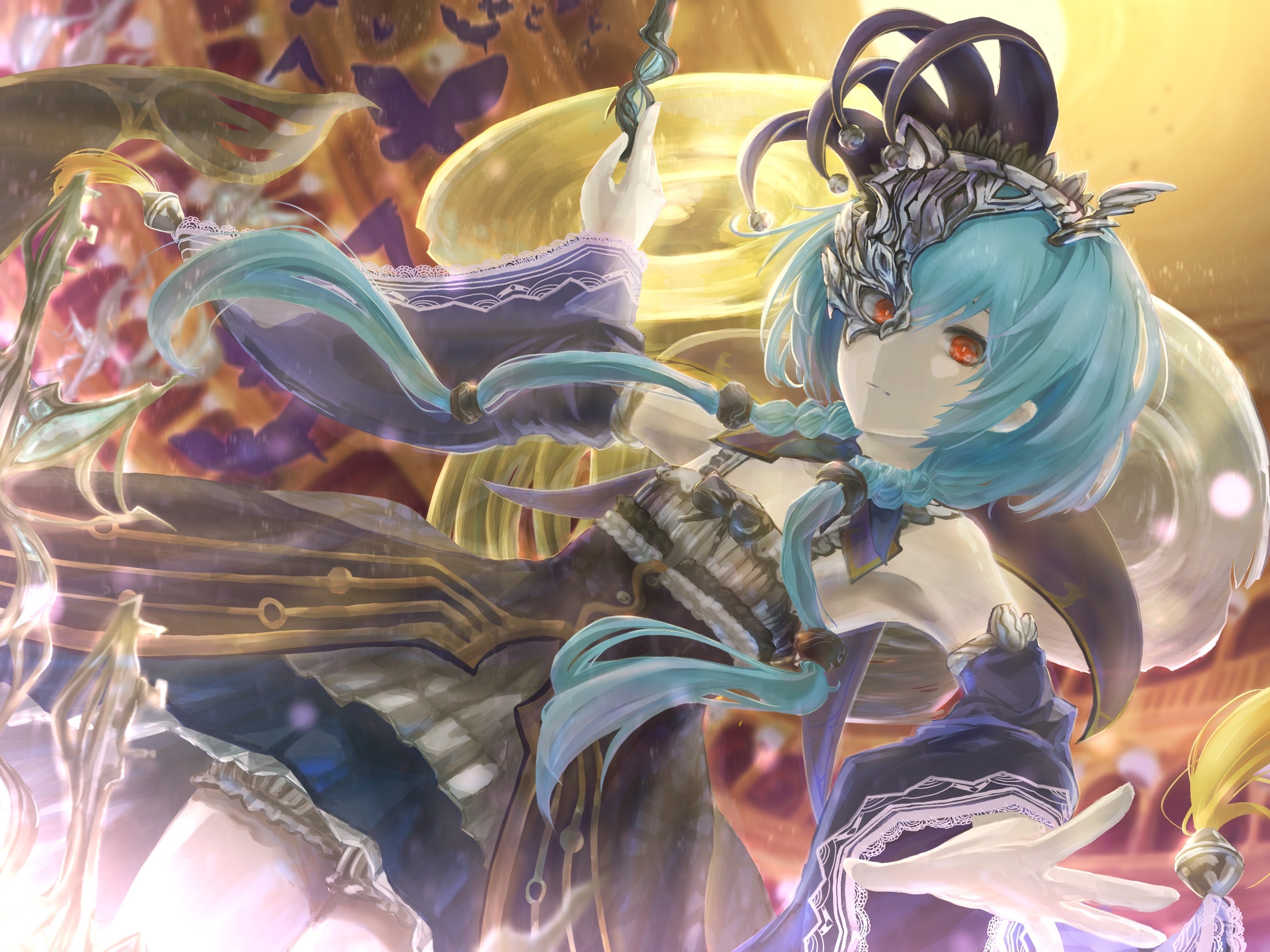 wallpaper, illustration, cg artwork, anime, art, fictional character, graphic design