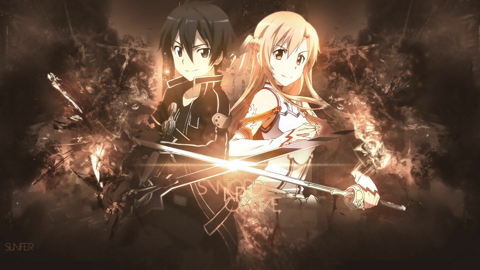Sword Art Online Wallpaper: HD, 4K, 5K for PC and Mobile. Download free image for iPhone, Android