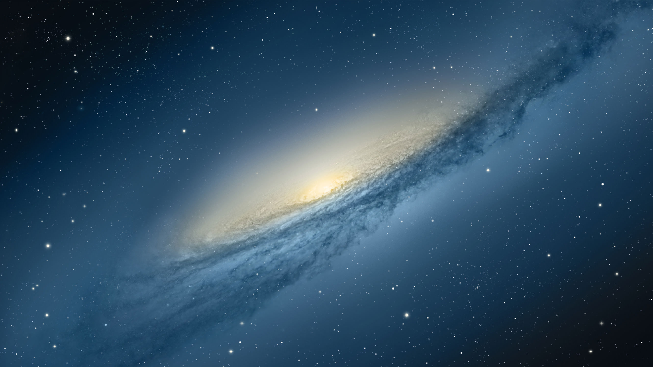 Download Mac OS X Mountain Lion's Galaxy Desktop Wallpaper