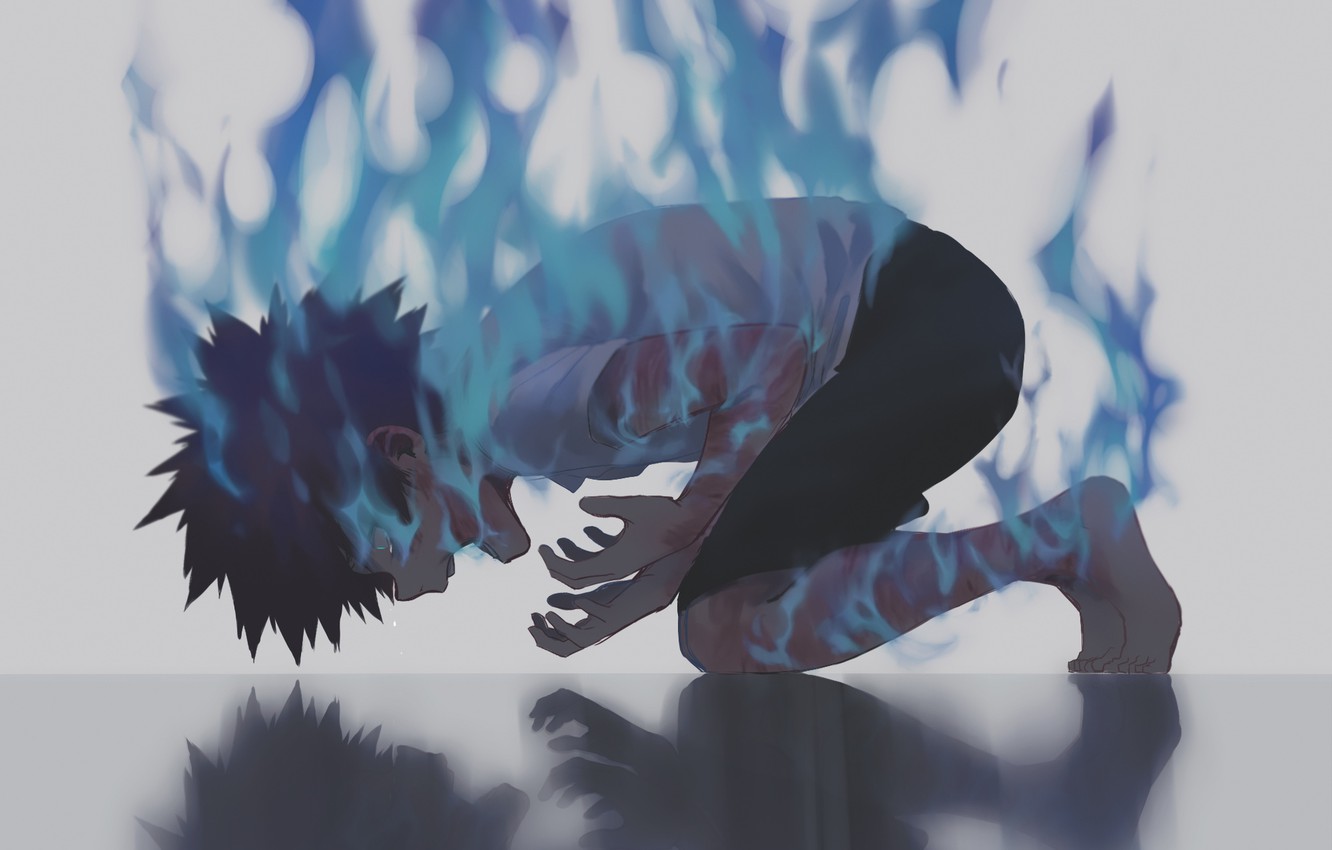 Wallpaper boy, burns, Boku no Hero Academy, My heroic academia, Dabi image for desktop, section сёнэн
