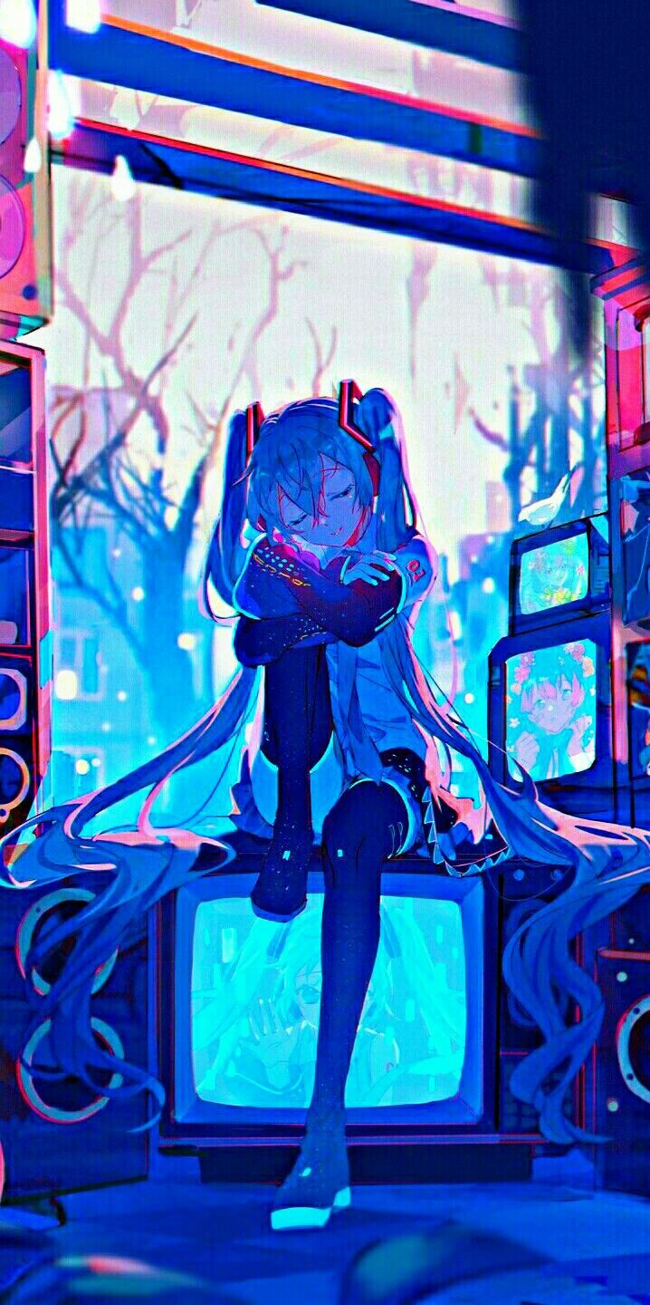 Download 4k Aesthetic Anime Hatsune Miku Wallpaper