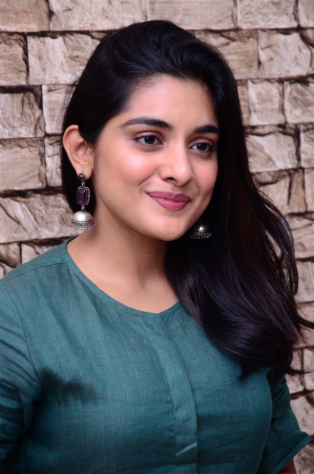 Actress Niveda Thomas Stills at Brochevarevarura movie Interview