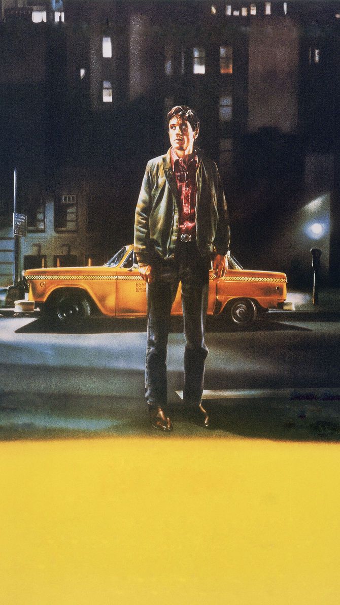 Taxi Driver (1976) Phone Wallpaper. Moviemania. Martin scorsese movies, Taxi driver, Taxi