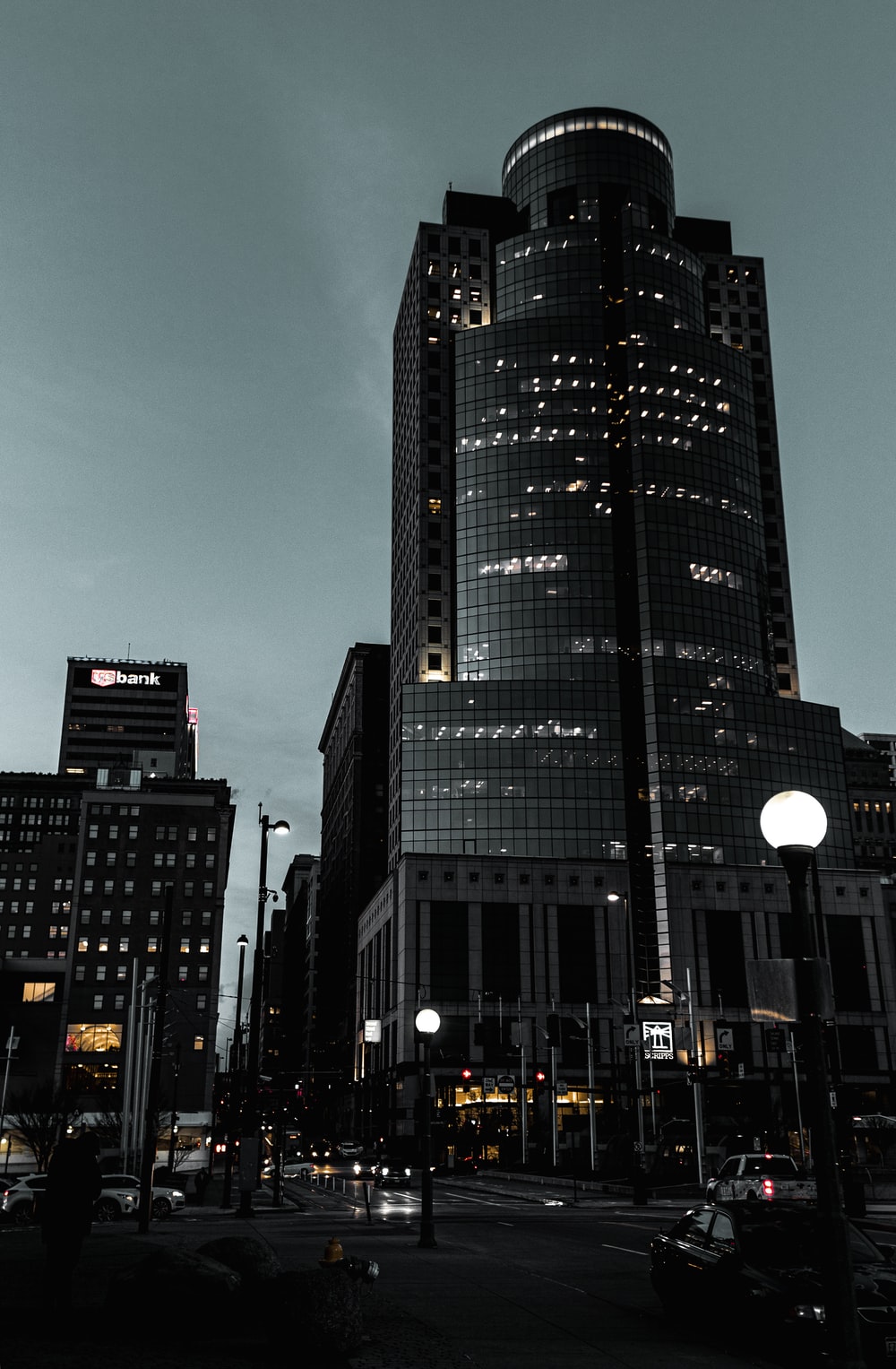 Dark Building Picture. Download Free Image