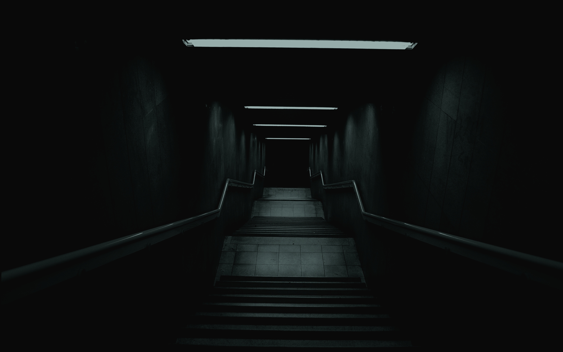 Dark Stairways Wallpaperx1200