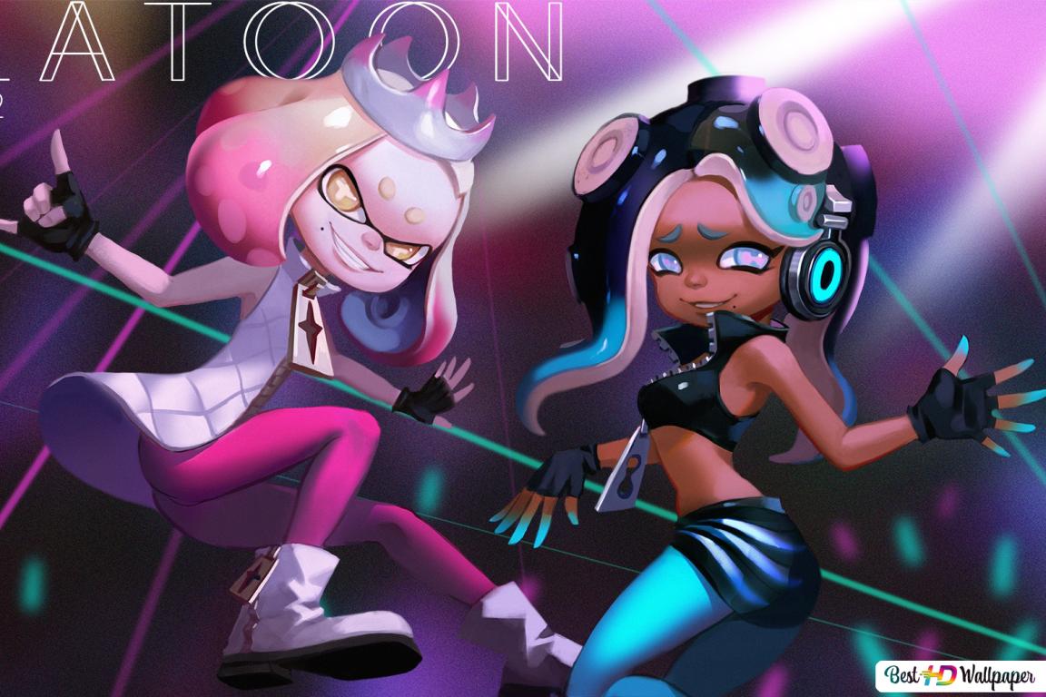 Splatoon 2 & Marina HD wallpaper download