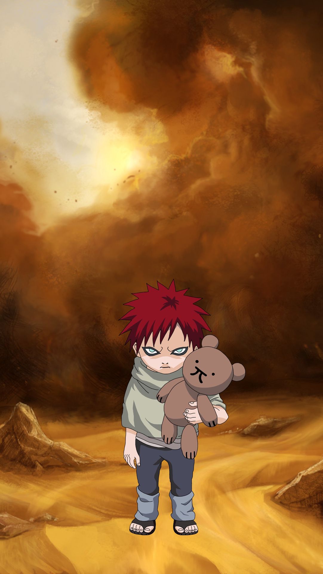 Gaara, sand, ninja, kazekage, HD wallpaper | Peakpx