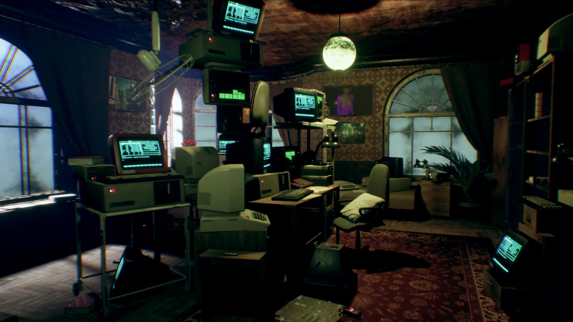 Cyberpunk Room in Environments