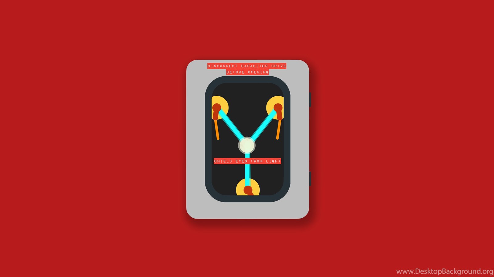 Flux Capacitor, Wallpaper Desktop Background
