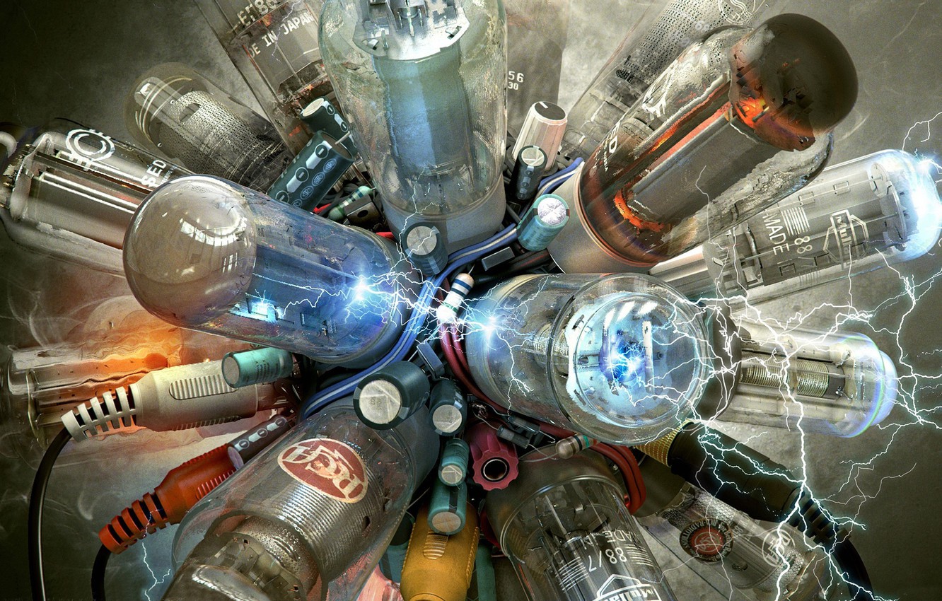 Wallpaper WIRE, LAMP, ENERGY, PLUG, ELECTRONICS, LEVEL, CAPACITORS, ELECTRICITY, CONDUCTORS, CAPACITY Image For Desktop, Section Hi Tech