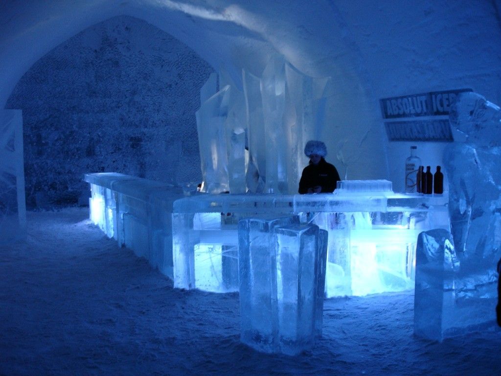 Ice Hotel Wallpaper