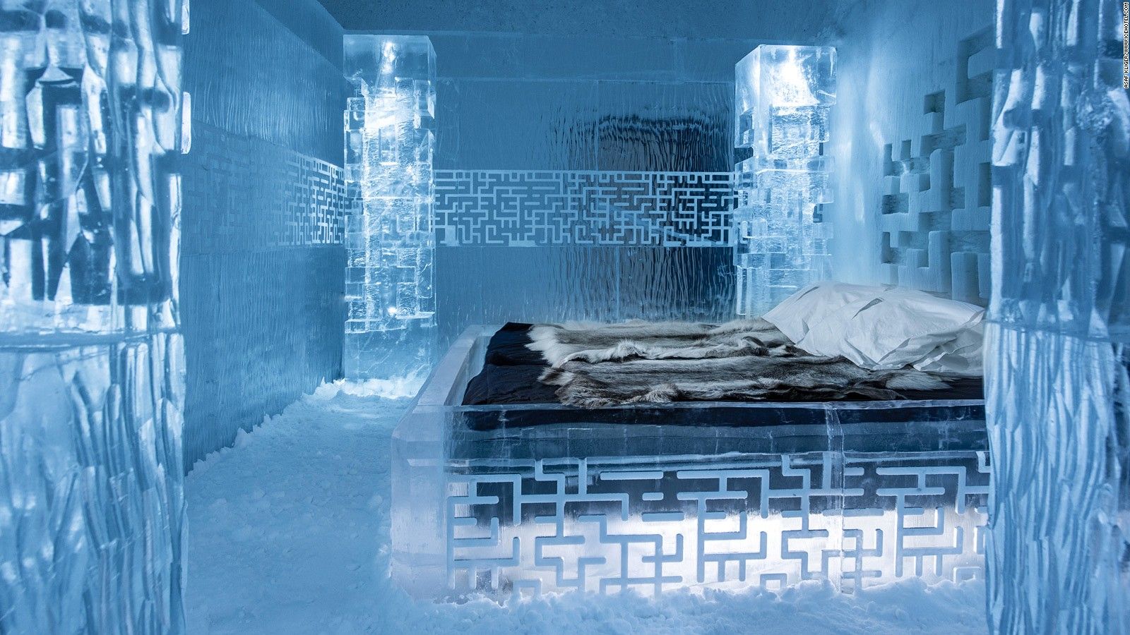 Ice Hotel Wallpaper