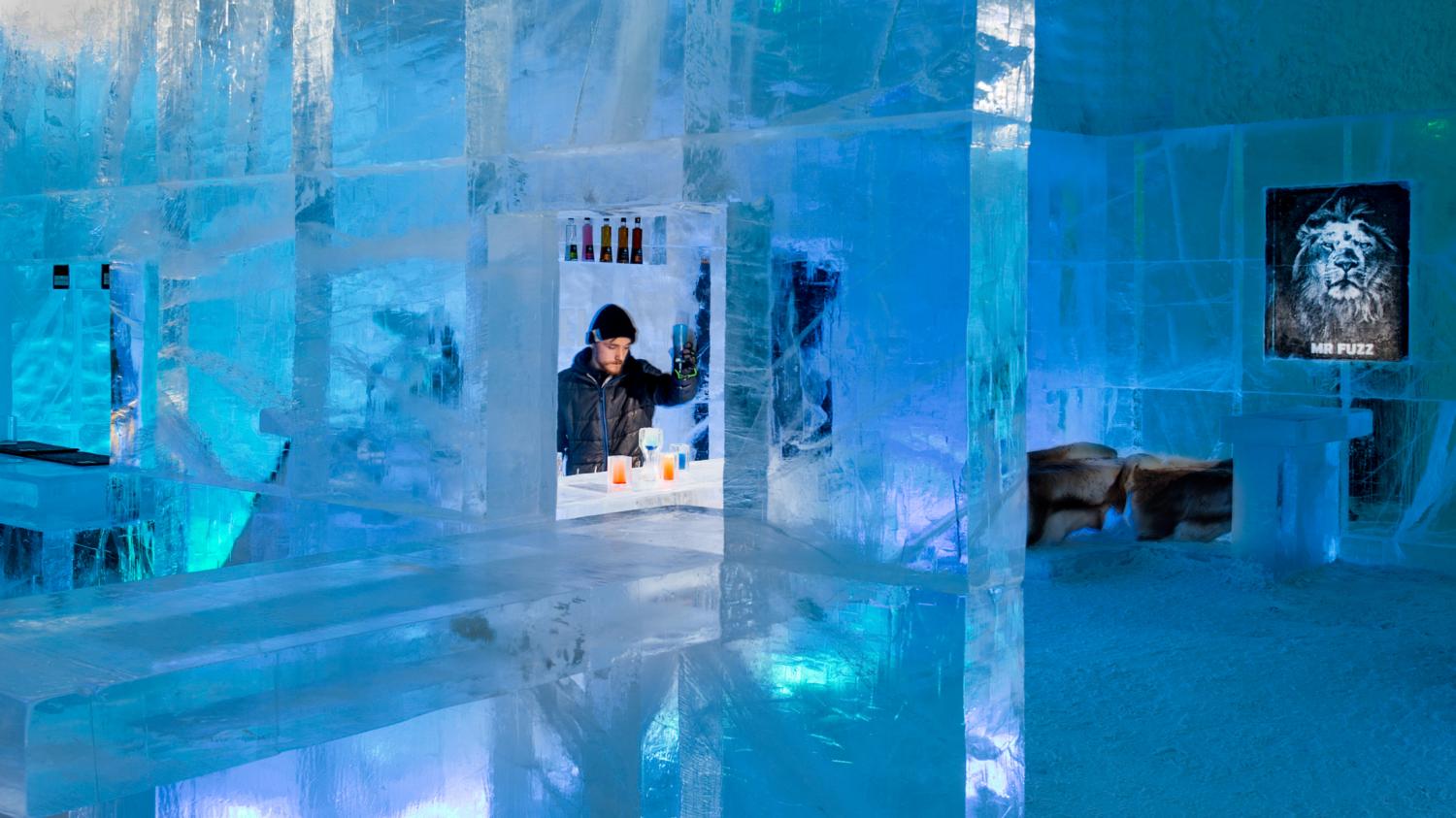 Ice hotel Sweden. World's first ice hotel that doesn't melt even in summer. Trending & Viral News