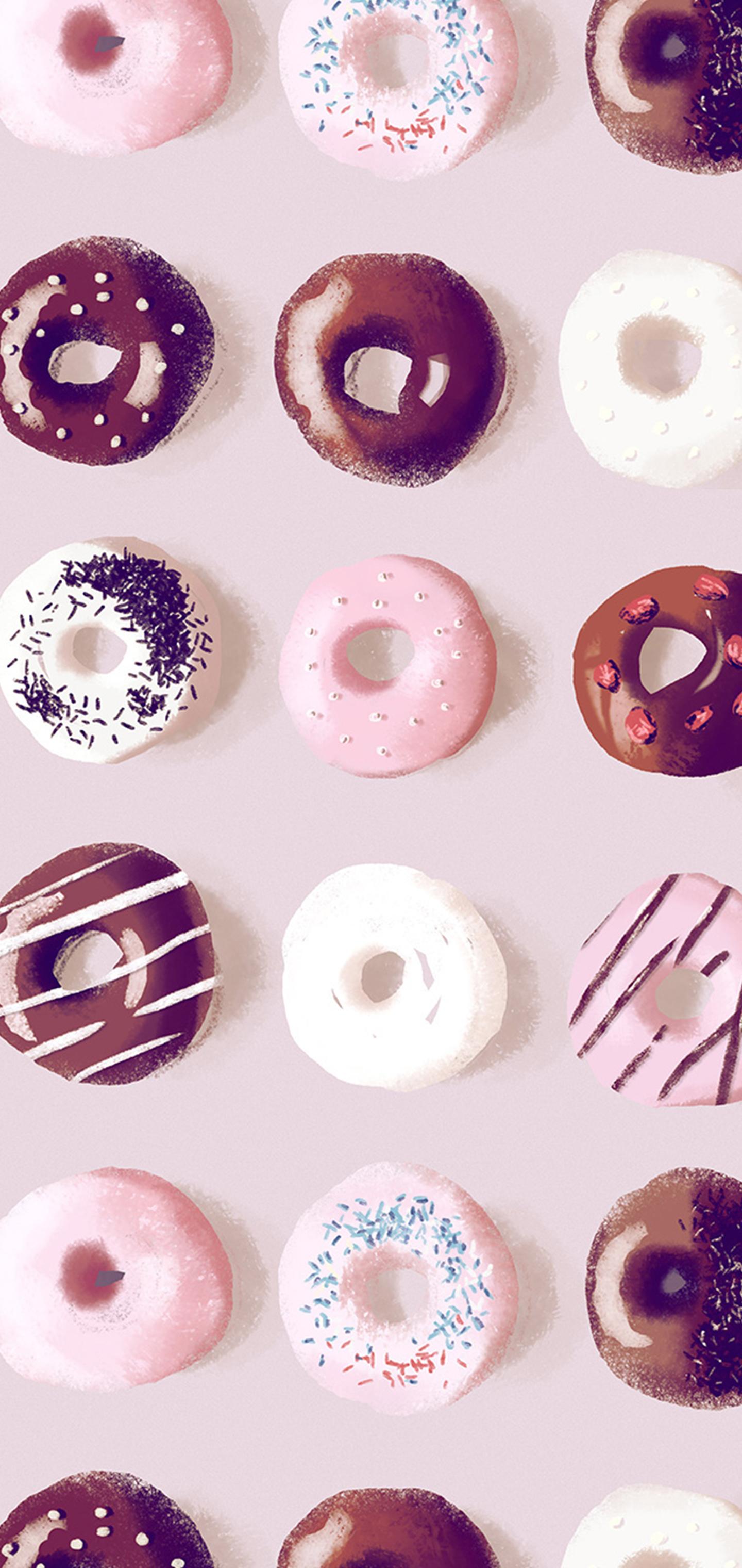 S10 wallpaper cute doughnuts