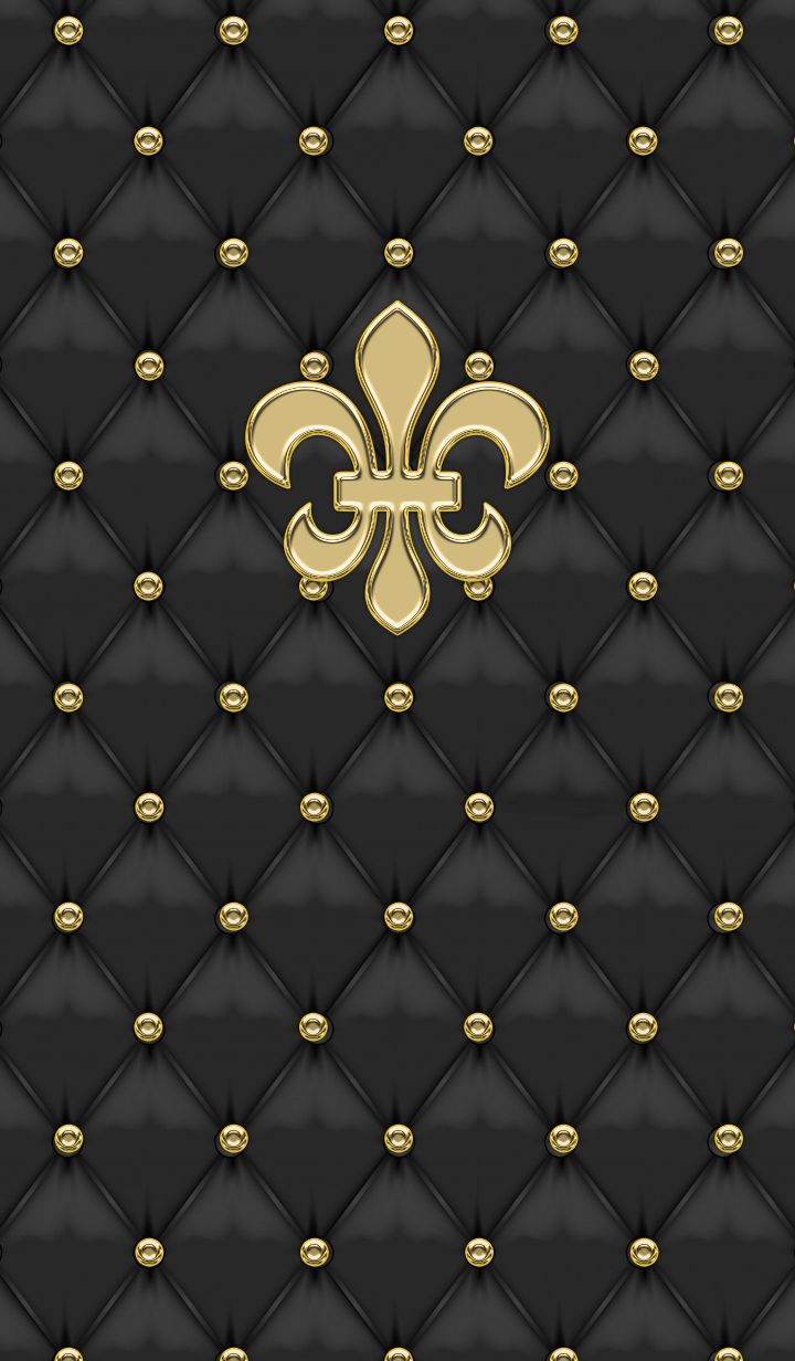 Luxury Theme with a Black Leather Gold. By Artist Unknown