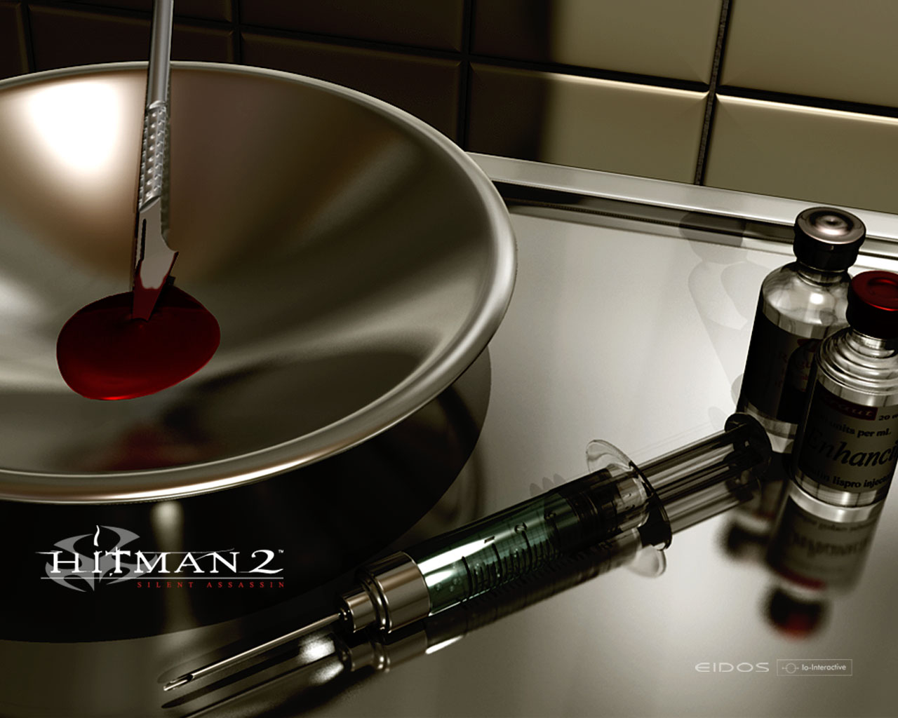 Hitman 2: Silent Assassin promotional art