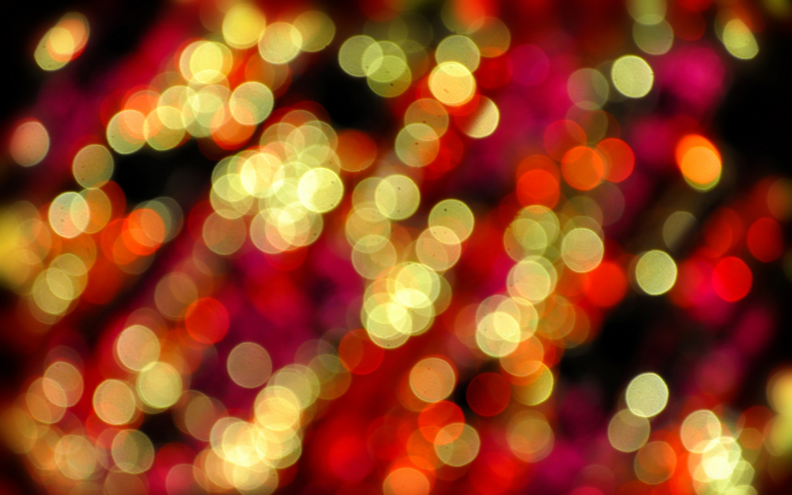 Christmas Lights Bokeh Wallpaper 24367 2560x1600px