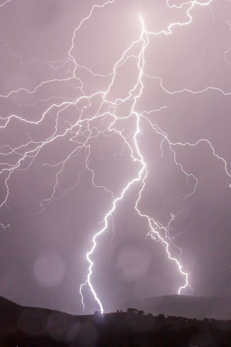 White Lightning Heating Mountain. Lightning photography, Lightning image, Lightning strikes