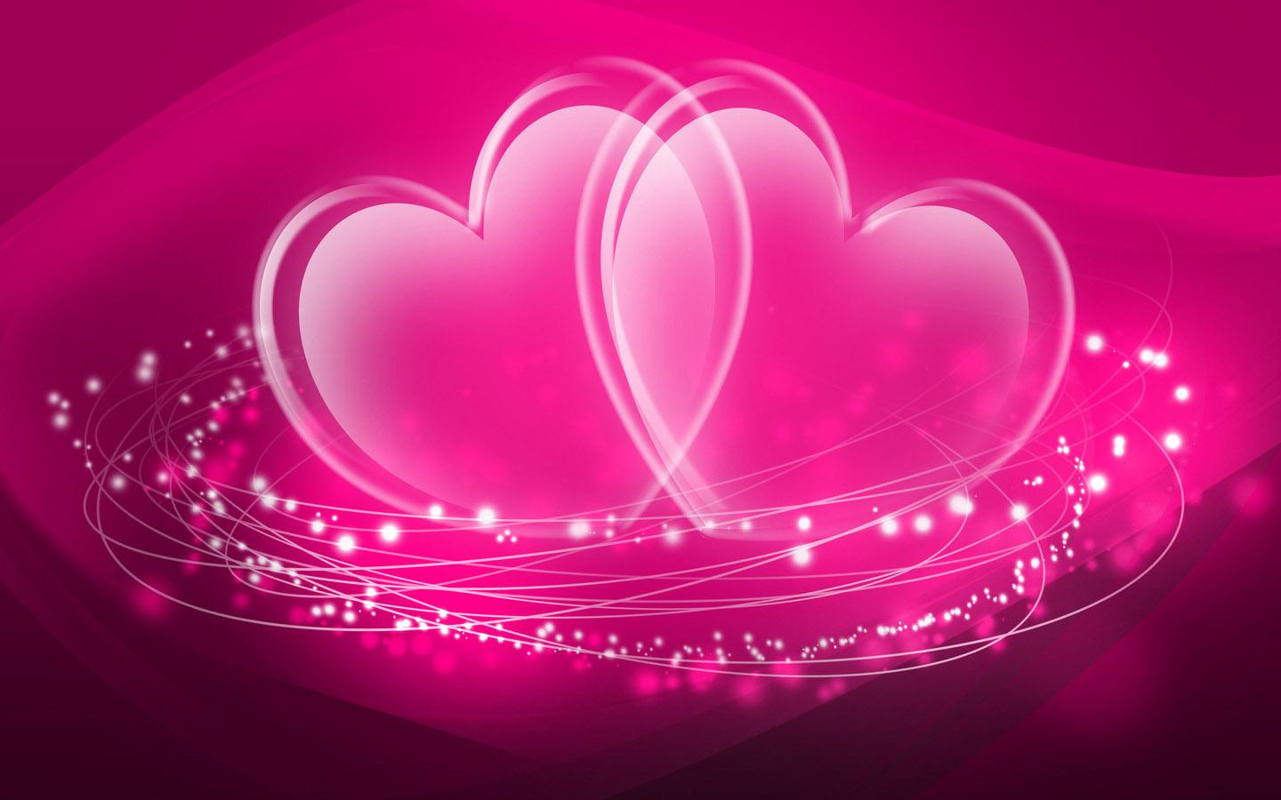 pink valentines day background pink hearts wallpaper photo number (2022)