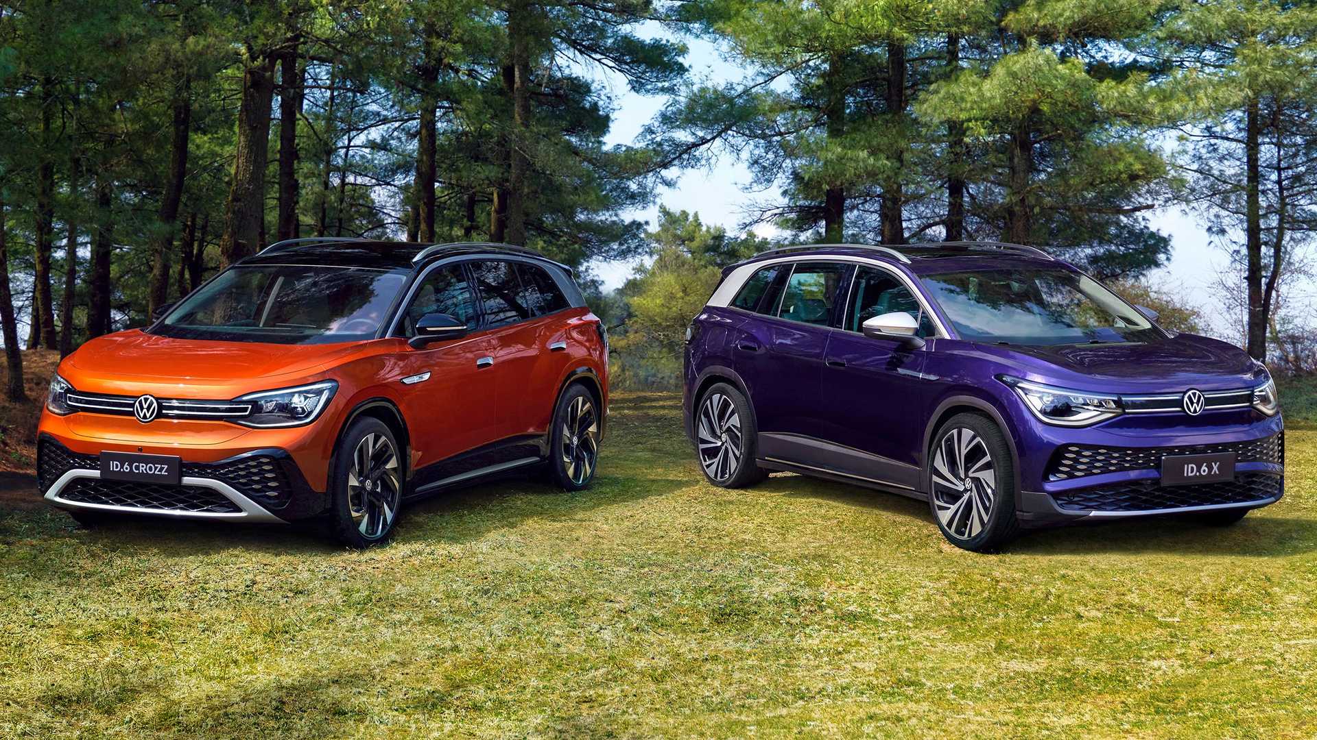 2022 VW ID.6 Revealed With Room For Seven And Two Electric Motors