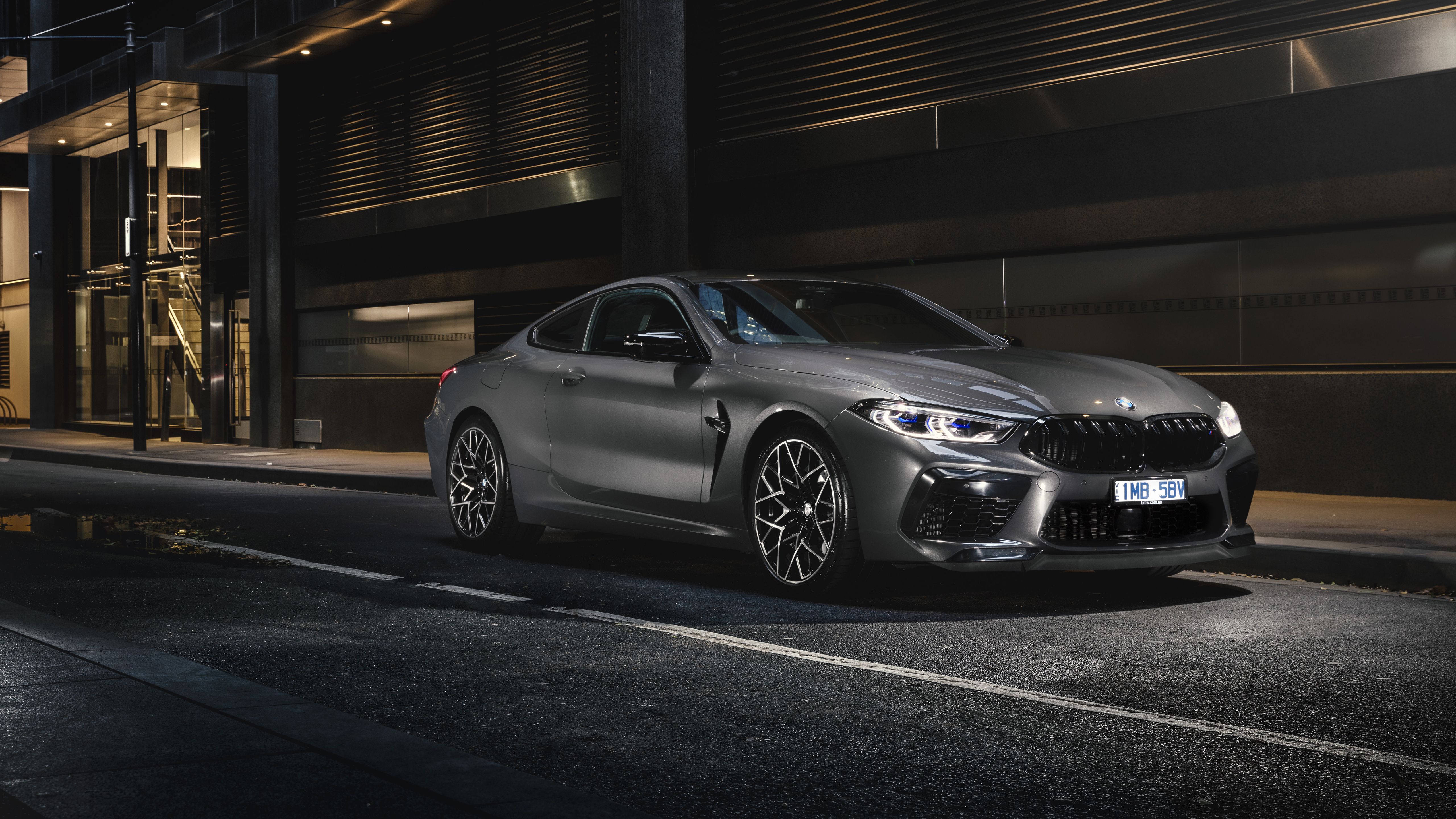 Bmw M8 Competition Black Wallpaper