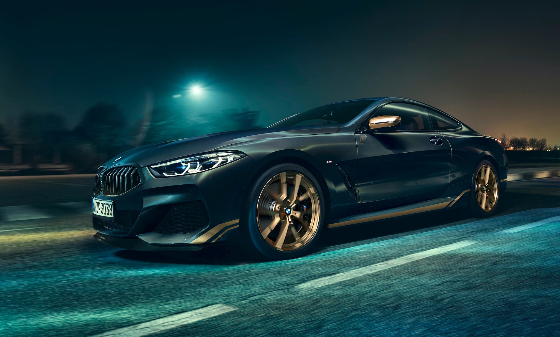 BMW M8 Black Wallpaper