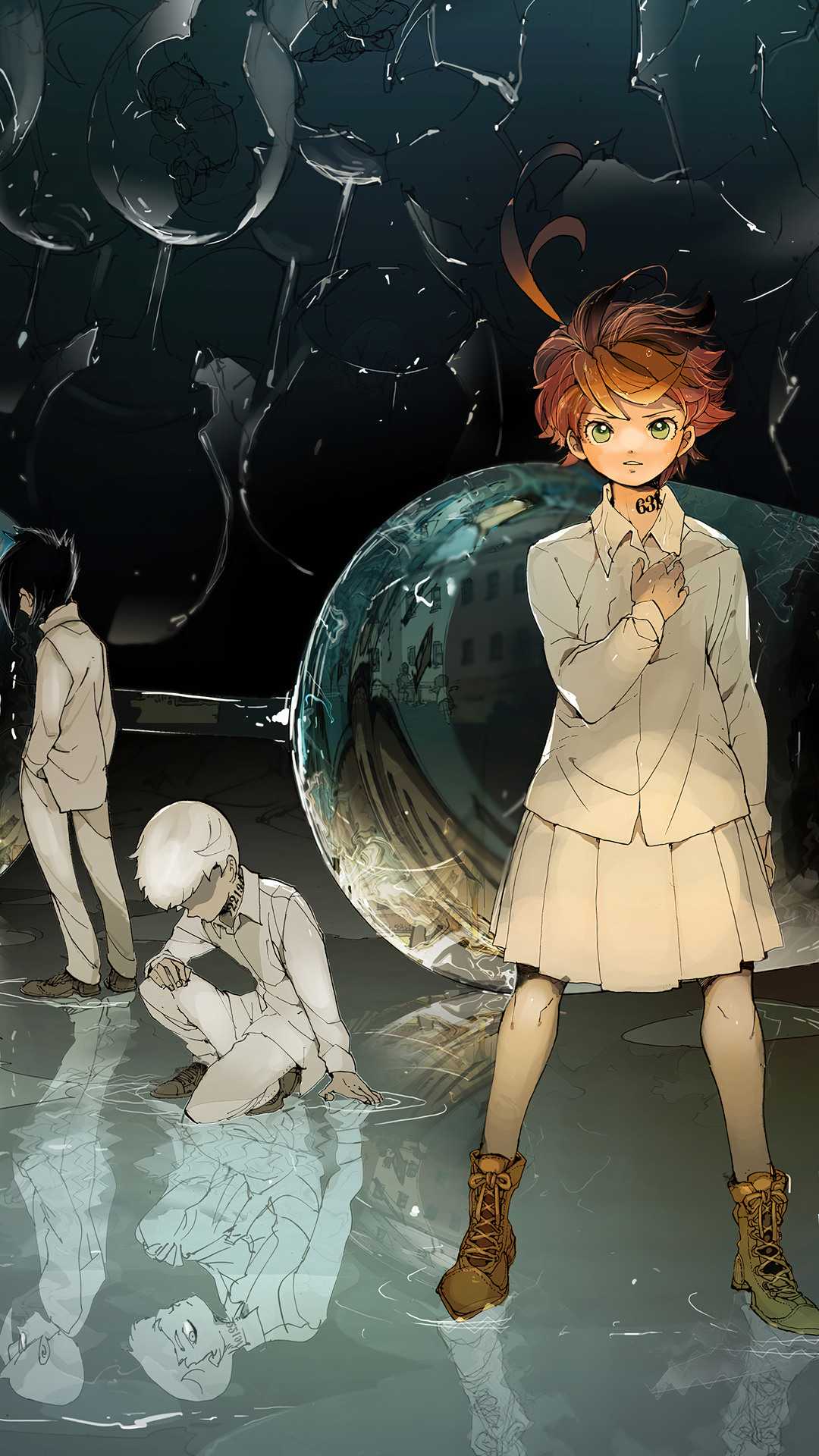 Promised Neverland Wallpaper iPhone Free HD Wallpaper