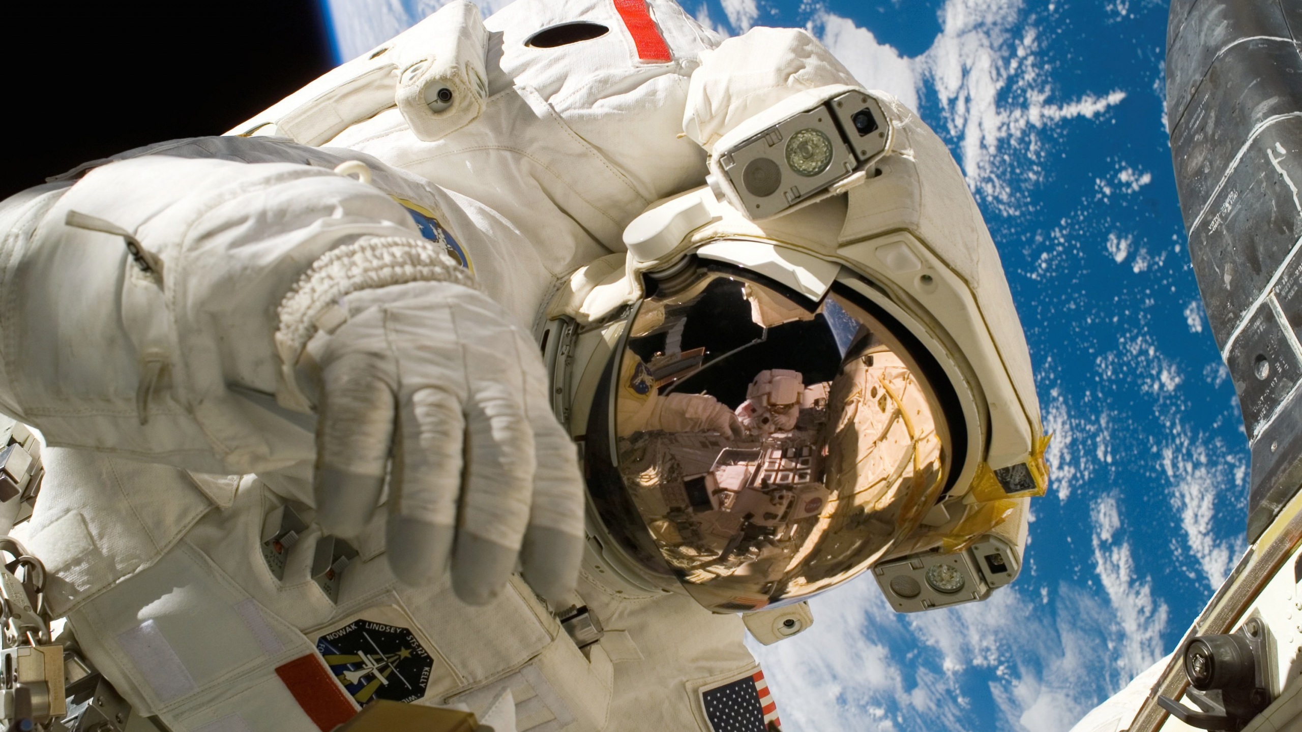 Wallpaper 4k NASA USA Astronaut HD Wallpaper