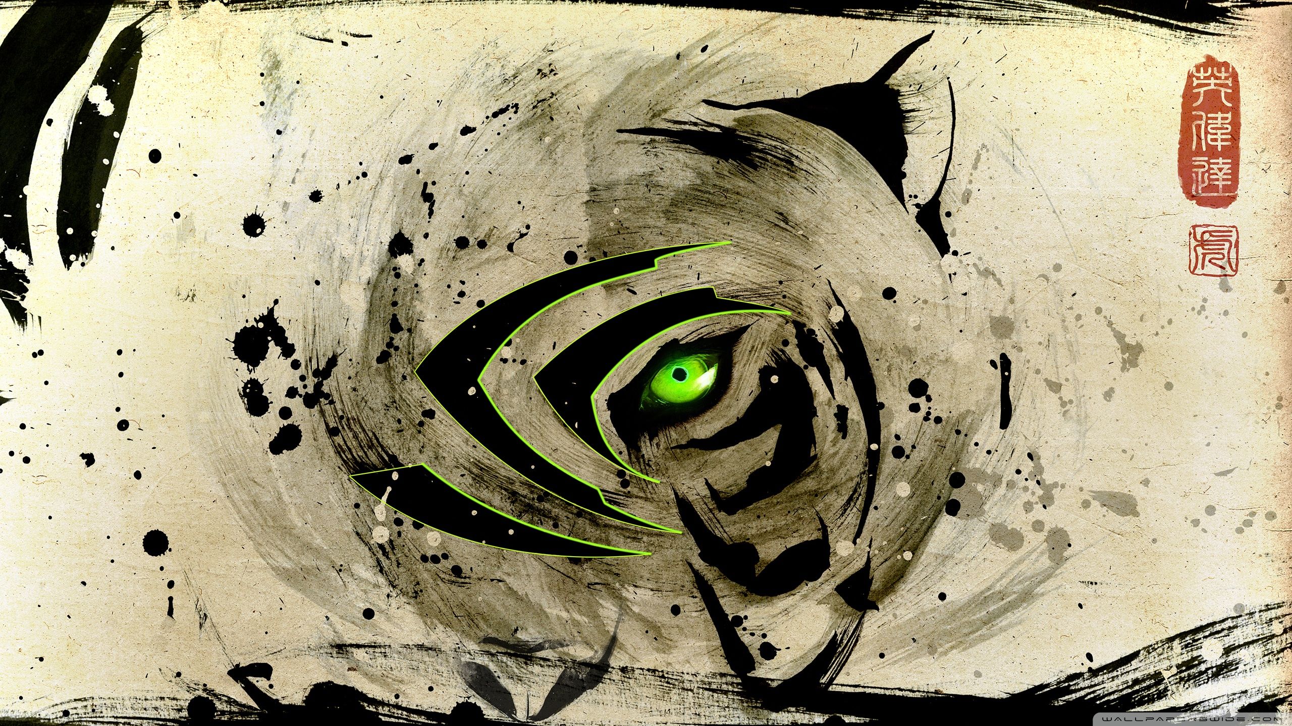Year Of The Tiger HD desktop wallpaper, Widescreen, High. Tiger wallpaper, Artwork, Abstract