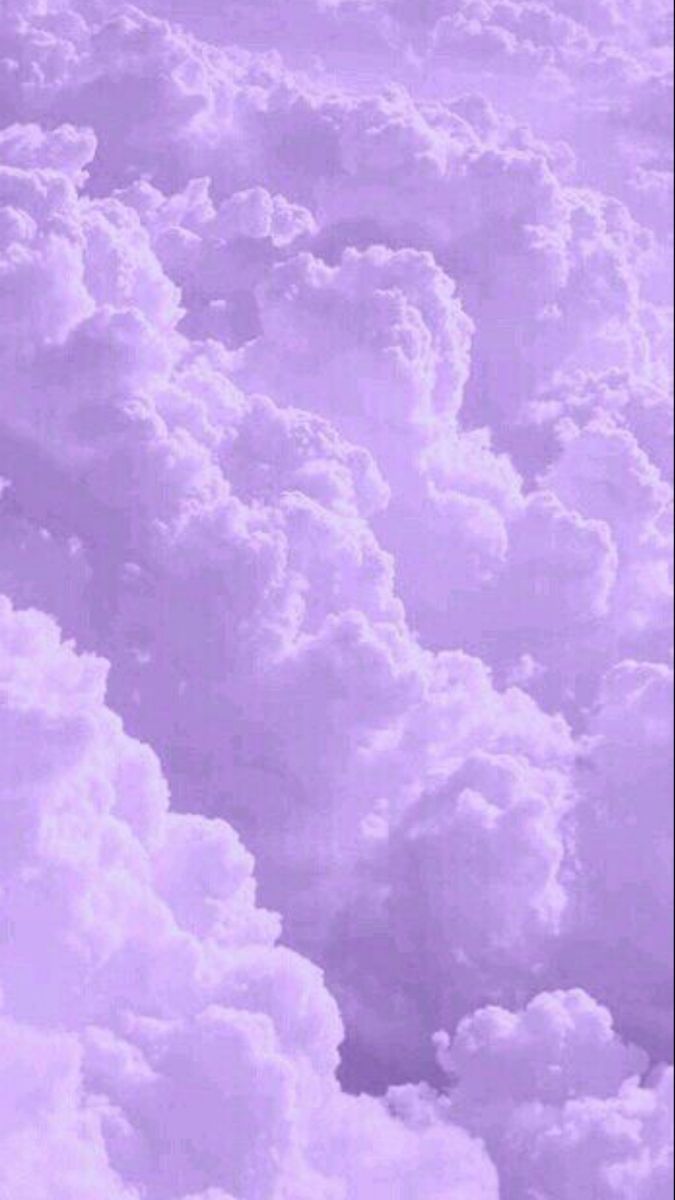 Lavender Clouds Wallpaper