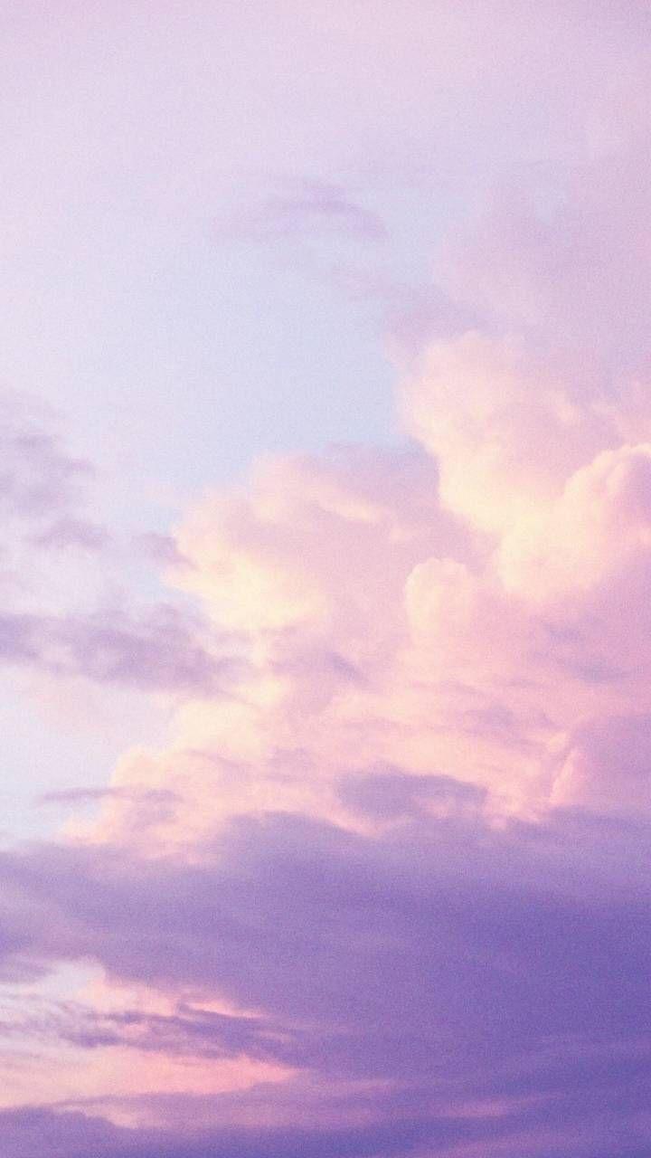 Lavender Clouds Wallpaper