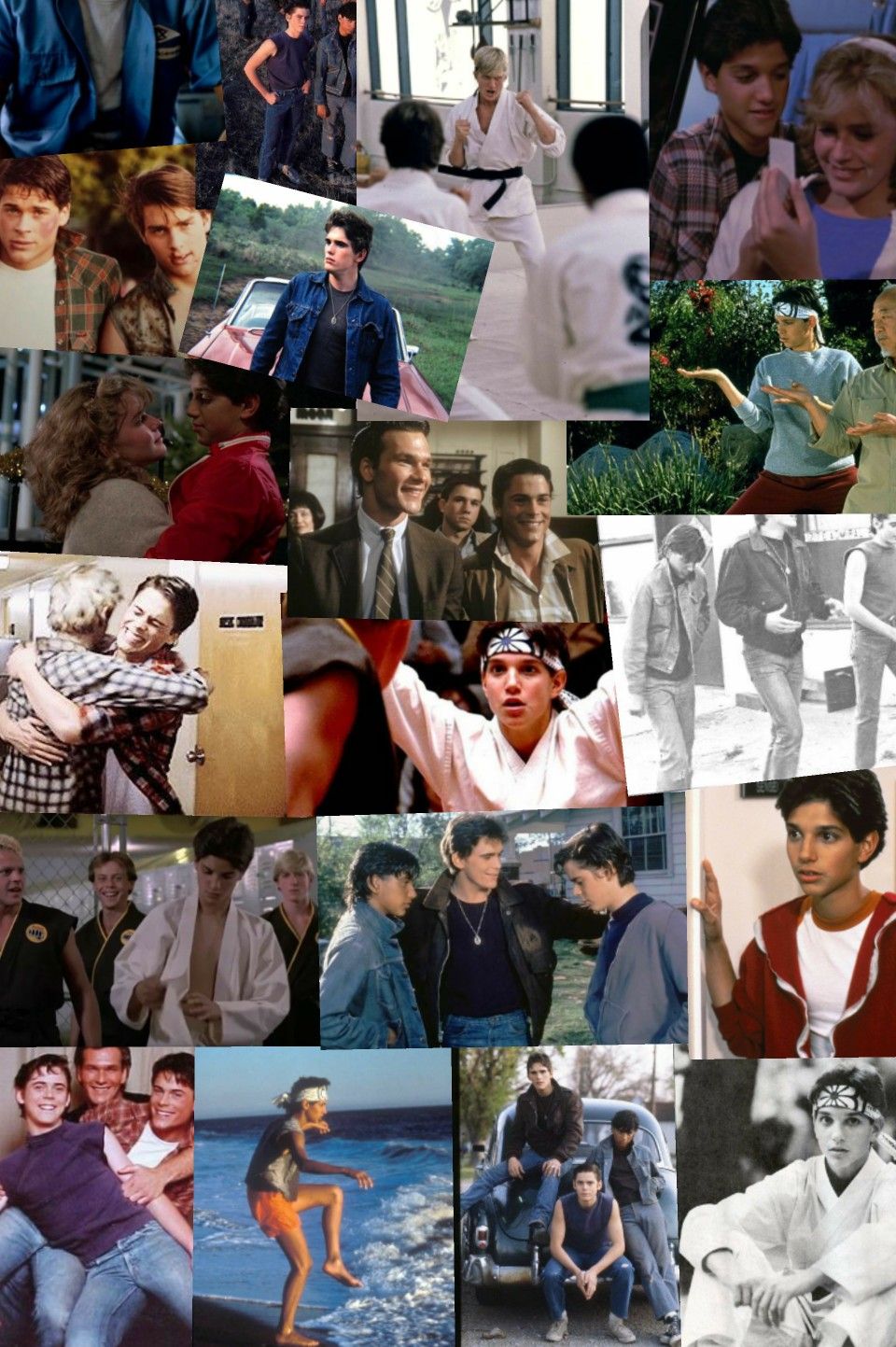 Karate Kid The Outsiders Collage(my Two Favorite Movies)