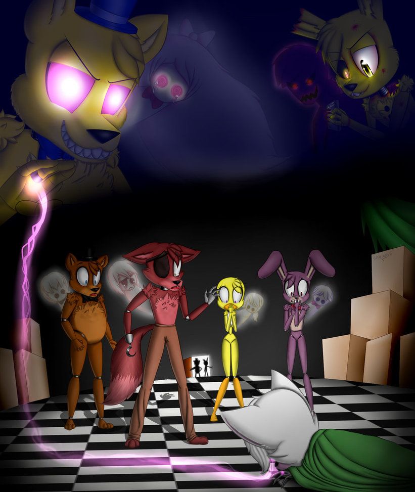 Tony Crynight) love story by Dreamsa. Anime fnaf, Fnaf, Fnaf wallpaper