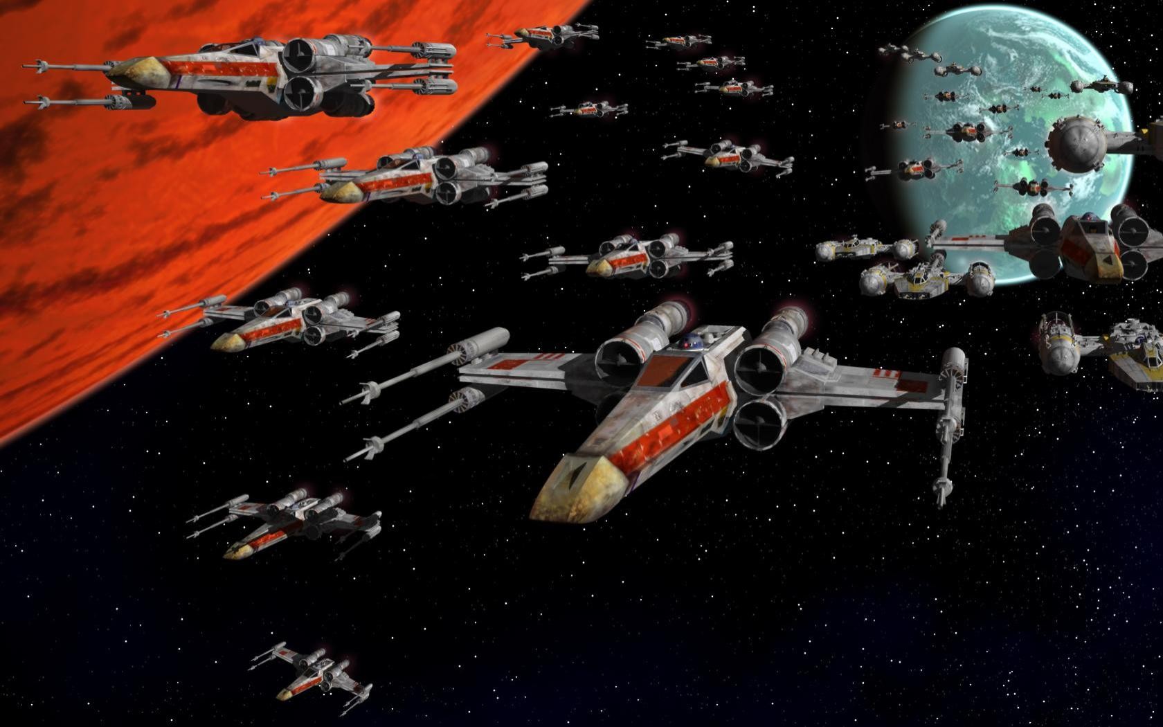 Star Wars Rebel Alliance Star Wars Ships Science Fiction Wallpaper:1680x1050