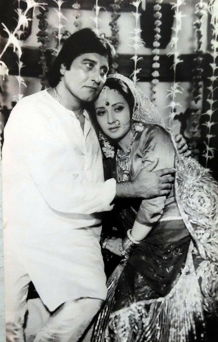 Movies N Memories no Twitter: Vinod Khanna and Zeba Bakhtiar in Muqadama