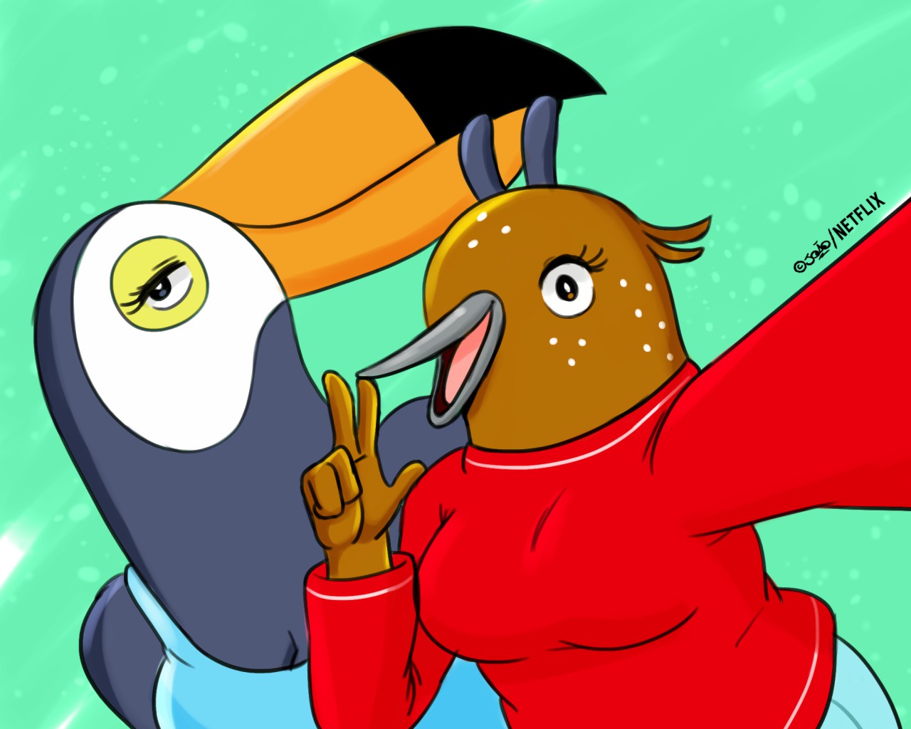 Tuca and Bertie by joaoppereira - Fur Affinity [dot] net