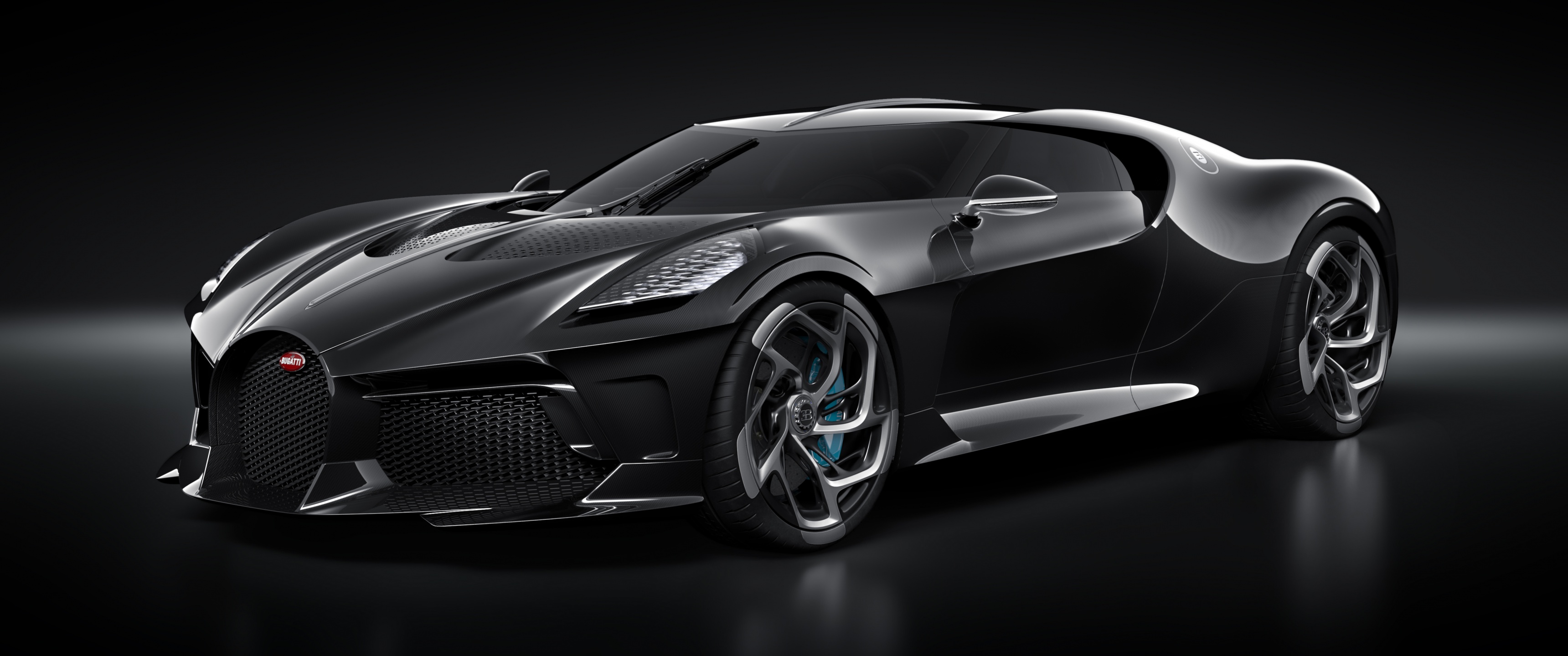 Bugatti La Voiture Noire Wallpaper 4K, 5K