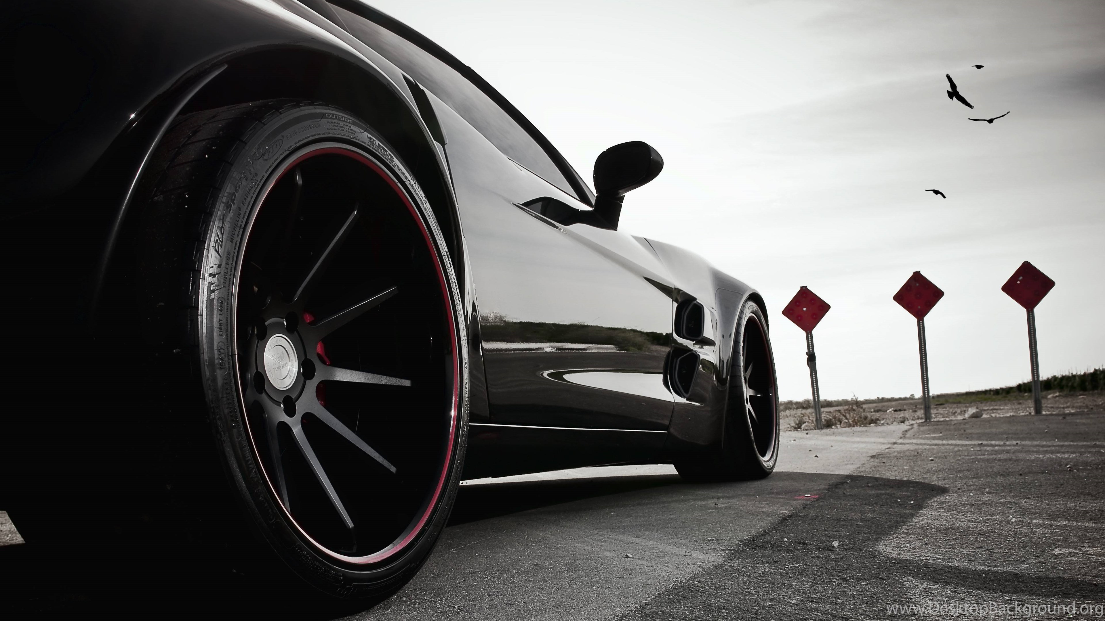 Black Sport Car Wallpaper Desktop Background
